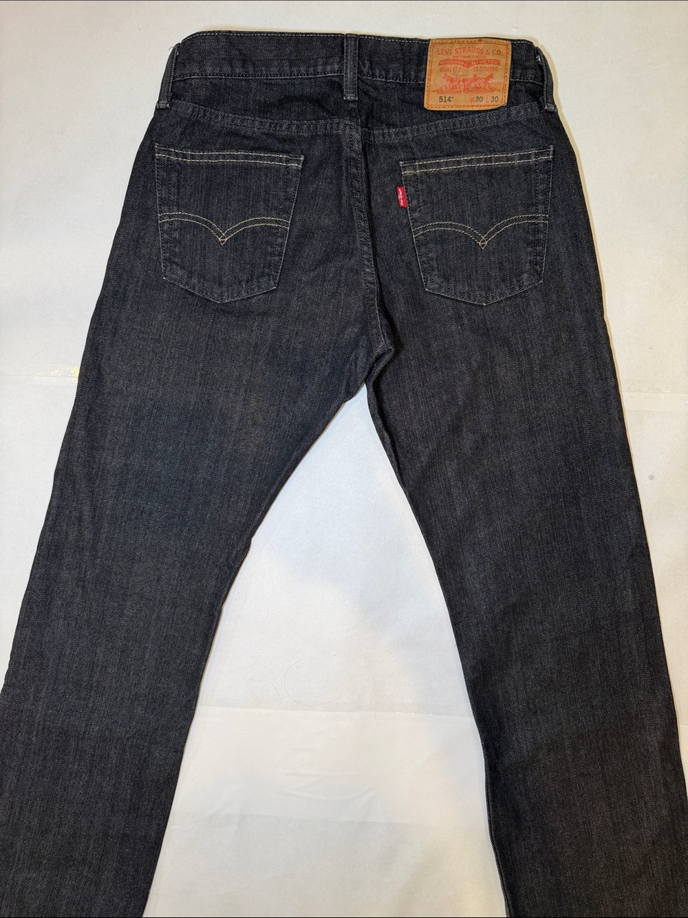 Levi's Slim Men's Jeans in Dark Black Wash